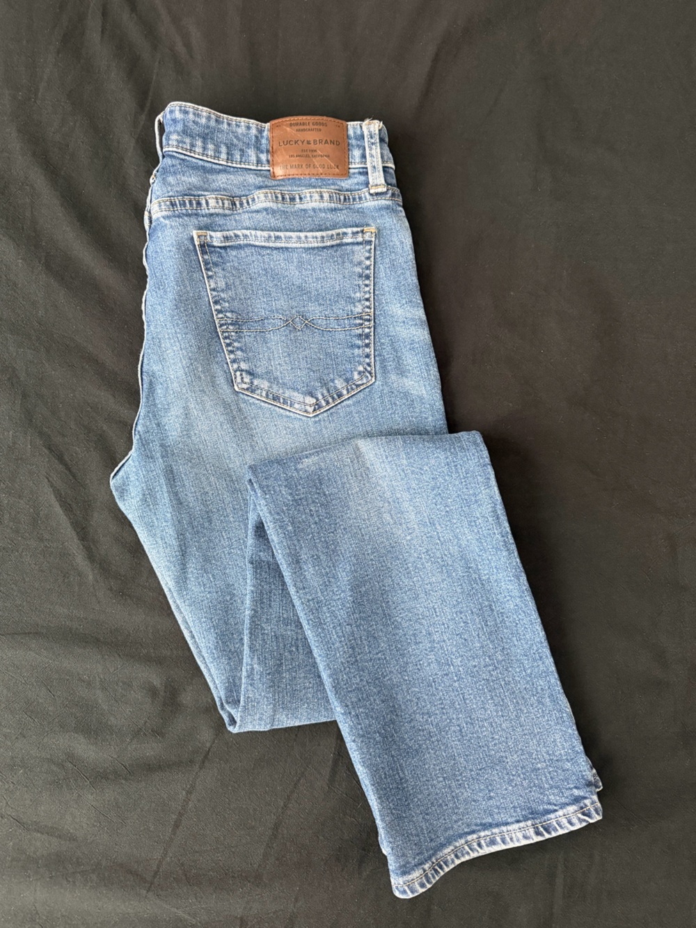 Women’s Lucky Brand Straight-Leg Light Blue Jeans
